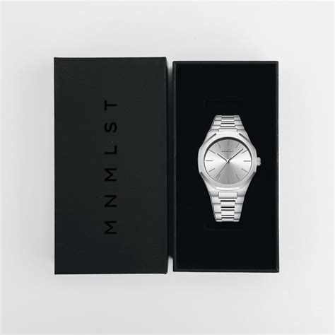 Heritage (Silver) Watch by MNMLST