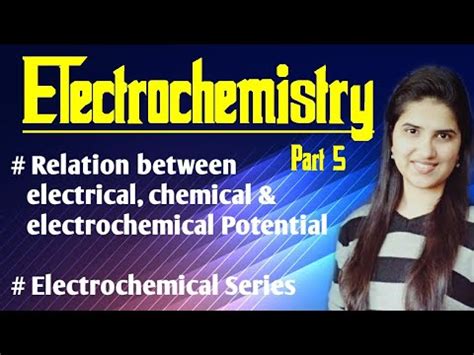 Electrochemical Series-Relation between electrical chemical and ...