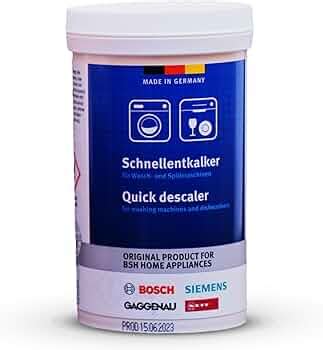 WELL BUILT Quick Descaler Compatible Bosch Siemens Front Load Washing ...