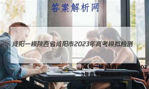 [咸阳一模]陕西省咸阳市2023年高考模拟检测(一)1历史答案 - 答案城