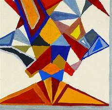 Easy Abstract Geometric Shapes by Unknown Geometric Shapes Abstract Painting At 1stdibs Easy Abstract Geometric Shapes