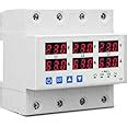 amiciSmart 3-Phase Automatic Over/Under Voltage Protector with Over ...