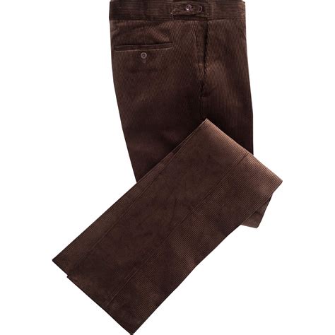 Brown Corduroy Trousers | Men's Country Clothing | Cordings EU