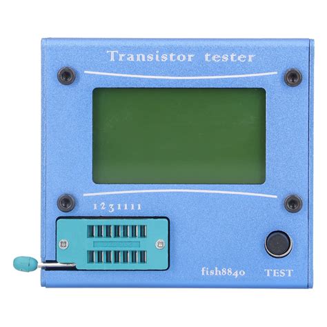 Transistor Tester Automatic Detection Diode Resistor Inductor With Blue ...