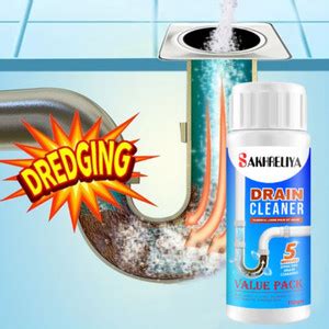 SAKHRELIYA Drain Blockage Sink & Pipes Cleaner Powder & Toilet Blockage ...