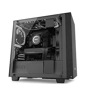 Amazon.in: Buy NZXT H400 - MicroATX PC Gaming Case Case - Tempered ...