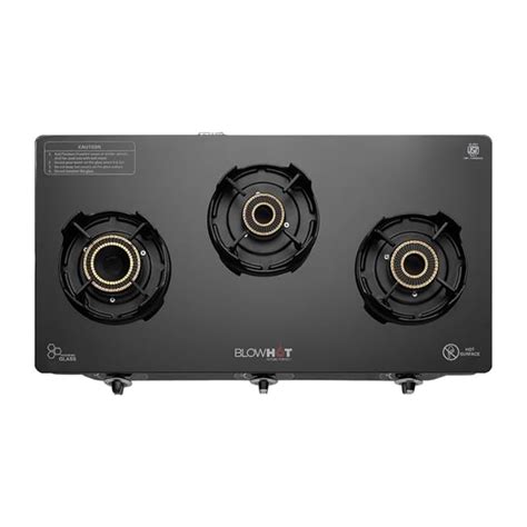 BLOWHOT Premium Design Emerald 3 Burners Auto Ignition Gas Stove (ISI ...