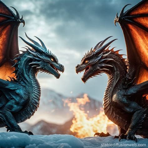 Fire and Ice Dragon Wallpapers - 4k, HD Backgrounds on WallpaperBat