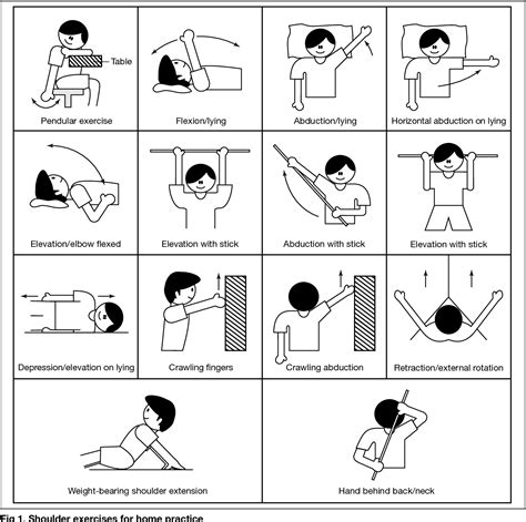 Printable Rotator Cuff Strengthening Exercises Pdf - Printable Templates