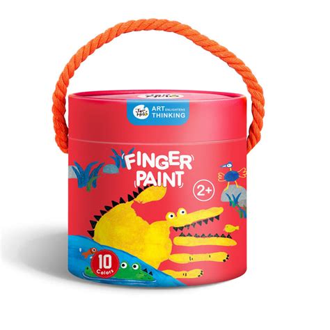 Jar Melo Washable Finger Paint Colors Set — Toycra