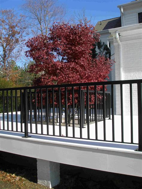 Contemporary deck railings and step rails in williamsburg virginia ...