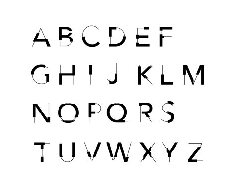 26个字母设计 字体设计|平面|字体/字形|摄氏零度Lee - 原创作品 - 站酷 (ZCOOL)