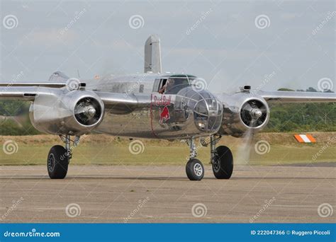 North American B-25 Mitchell American Bomber Propeller Airplane of ...