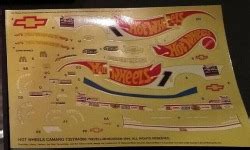 Contents for HotWheels Camaro, Revell 7357 (1993) - In-box reviews