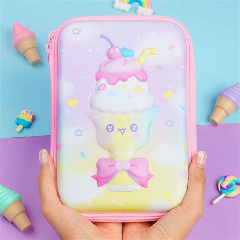 Cute Pink Pencil Case | Kawaii Pencil Case for Girls – Blippo