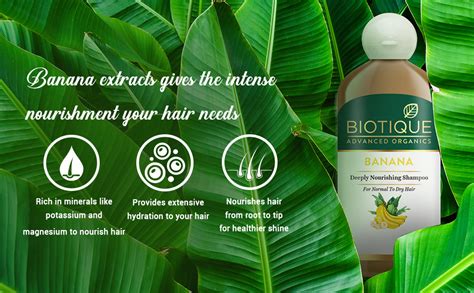 Buy Biotique Banana Deeply Nourishing Hair Shampoo for Normal to Dry ...