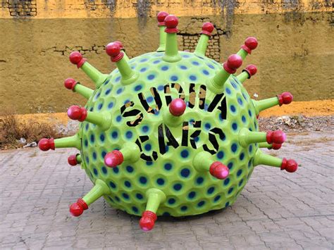 Spreading awareness - Hyderabad man makes coronavirus-shaped car to ...