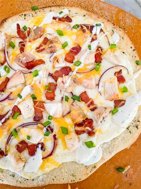 Chicken Bacon Ranch Pizza - Three Olives Branch