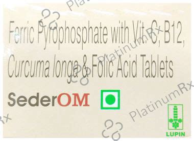 SederOM Tablet 10s – Uses, Price, Side Effects | PlatinumRx