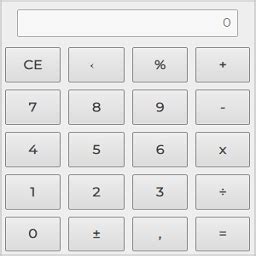 Image result for Calculator in Java Source Code