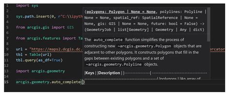 Image result for Python ArcGIS REST API Example