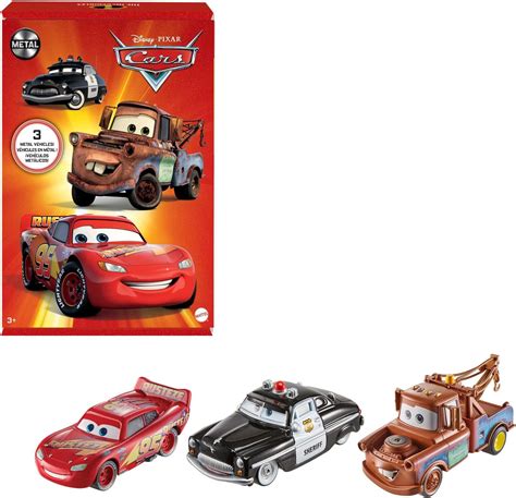 Disney Cars Toys Pixar Cars Radiator Springs Die-Cast Toy Vehicles 3 ...