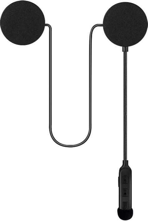 BluArmor Hs1 Helmet Bluetooth On Ear Headset, Hd Music, Calls, Voice ...