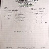 Certificate Verification — verification of marksheet