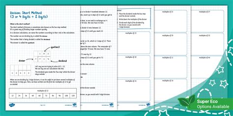 Image result for Simple Division Method Notes