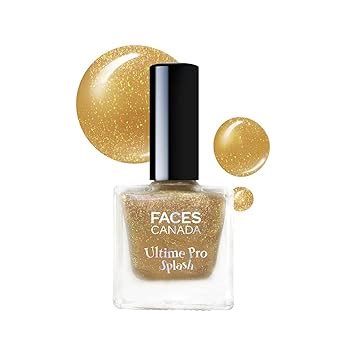 Buy FACES CANADA Ultime Pro Splash Nail Enamel - Glitzy, 8ml | Limited ...