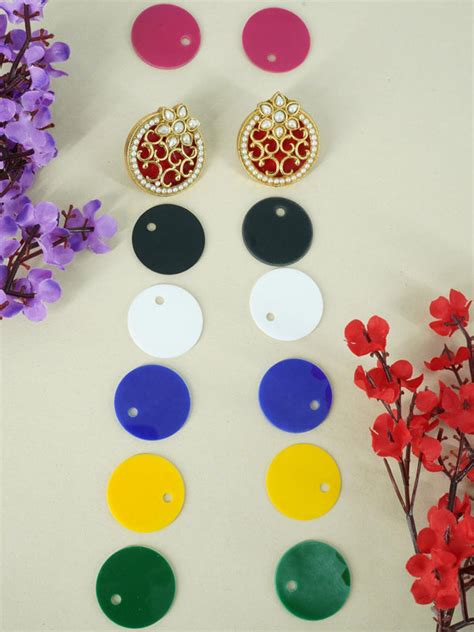 Fancy Pearl Stone Studded Jhumka earrings – Griiham