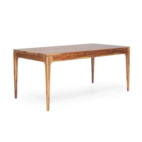 Kawung Sheesham Wood 6 Seater Dining Table | Fabuliv