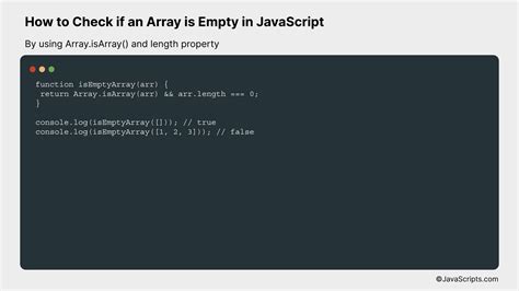 Image result for Empty Array JavaScript