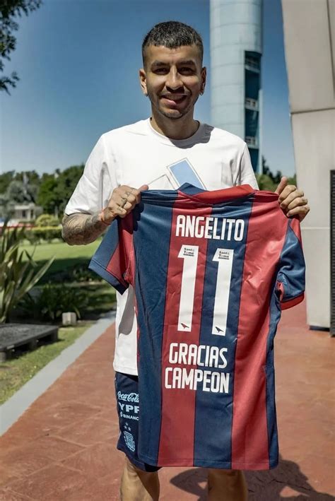 El emotivo homenaje de San Lorenzo para Ángel Correa tras consagrarse ...