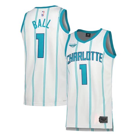 LaMelo Ball Charlotte Hornets White Swingman Jersey - Official NBA Replica