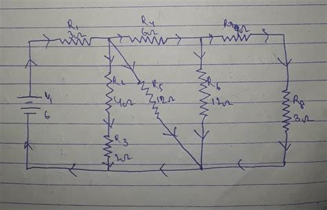 FIND THE CURRENT THROUGH THE CIRCUIT. - Brainly.in