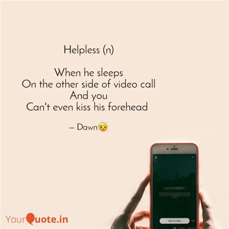 Helpless (n) When he sle... | Quotes & Writings by shruti Mishra ...