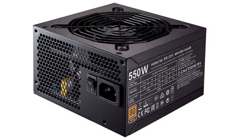 Buy Cooler Master MWE Bronze 550 at Best Price in India - mdcomputers.in