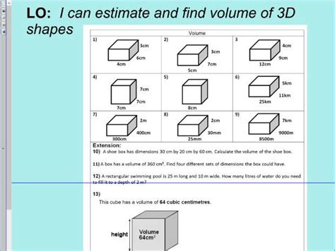 Image result for Volume Lesson