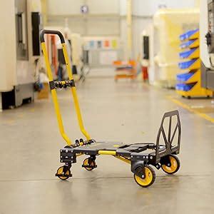 Stanley SXWT-FT585-SP 2-in-1 Steel Folding Truck, Handtruck(70kg ...
