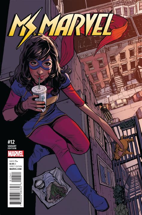 Ms. Marvel #12 (Jöelle Jones Cover) | Fresh Comics
