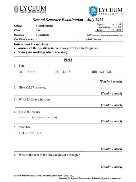 Image result for Grade 6 Math Module PDF