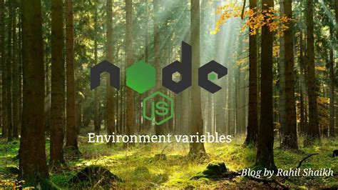 Image result for Node Express Use Environment Variables