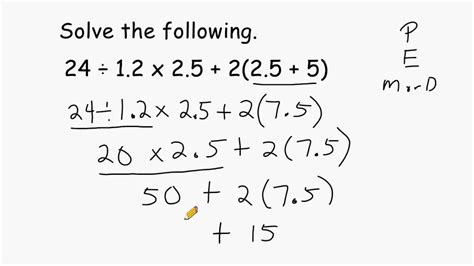 Image result for Order of Operation in Math Problem