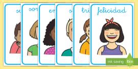 Ficha de las emociones para infantil