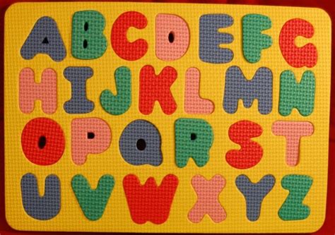 Abcd alphabet chart Poster Multicolor Photo Paper Print Poster ...