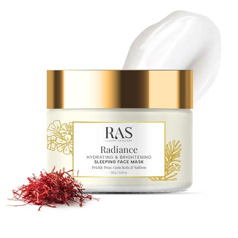 Radiance Hydrating & Brightening Sleeping Gel Face Mask – RAS Luxury ...