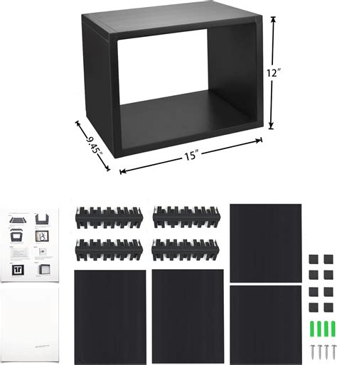Buy BAFAT Floating Wall Cube Shelf,Deep in 9.45 Large Floating ...