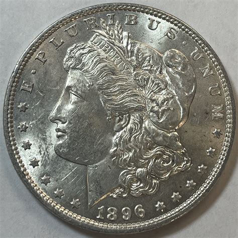 1896 Morgan Silver Dollar - HIIGH GRADE w/Original Mint Luster ...