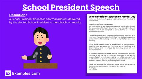 Class President Speech Examples 的图像结果